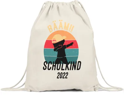 Produktbild von Kinder Bääm! Schulkind 2022 Turnbeutel Gymsack Einschulung Geschenk Schulanfang Schule Schuleinführung