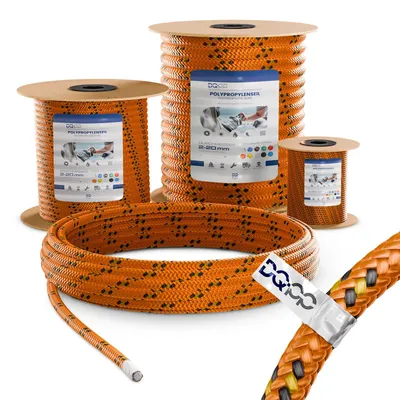Polypropylen Seil 10 mm, 100 m, UV-stabil, wasserabweisend