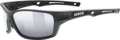 Produktbild von Uvex sportstyle 232 P, Multisportbrille, Uni, Vollrand, Schwarz, Schwarz, Silber