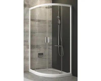 Obrázek produktu pro Sprchový kout Ravak Blix BLCP4-90 white+Transparent dvoukřídlé dveře 3B270100Z1