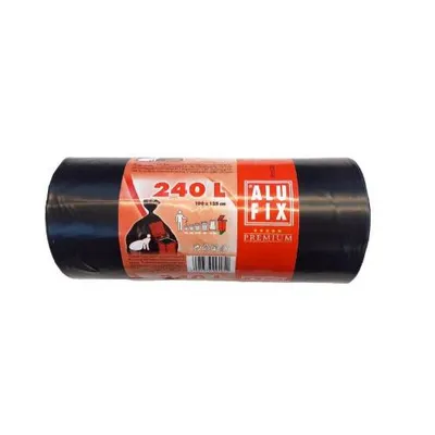 Zdjęcie produktu dla Pojemnik na mieci HDPE, 1000 x 1250 mm, 240 l, 35, 10 sztuk, AluFix