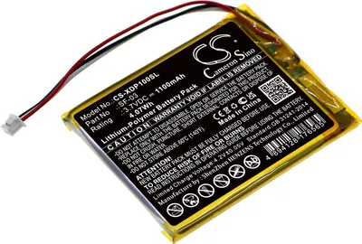 Image de TECHTEK Batterie compatible avec [Sony] XDR-P1DBP remplace SF-03