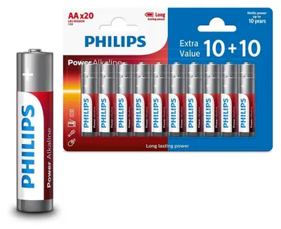 Zdjęcie produktu dla Bateria Philips Aa Lr6 Blister 10+10Szt