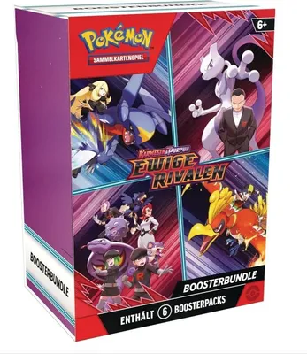 Produktbild von Pokémon Karmesin & Purpur Ewige Rivalen Boosterbundle (Deutsch)