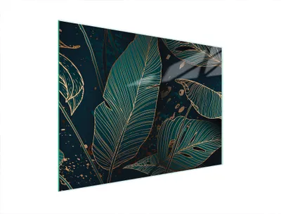 Produktbild von Glasschneidebrett 40x30 Blätter