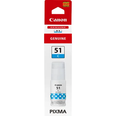 Immagine prodotto di Canon GI 51 C - Ciano - originale - Ricarica d'inchiostro - per PIXMA G1520, G2520, G2560, G3520, G3560