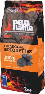 Produktbild von 10kg Holzkohle Briketts aus Hartholz Grillbriketts Grillkohle Premium BBQ Kohle