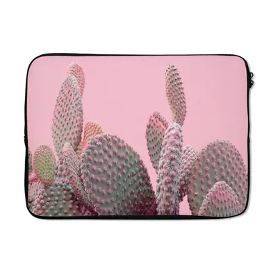 Produktbild von MuchoWow® Laptop Hülle 13 Zoll Kaktus - Pflanzen - Sommer Laptoptasche - Laptophülle - Sleeve - Rundumschutz