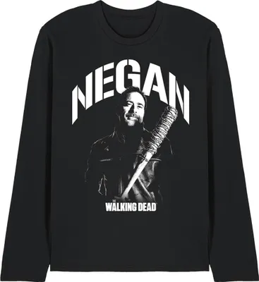 Produktbild von The Walking Dead - T-Shirt für Herren/Damen Uni, Langärmlig TV31389 (S) (Schwarz)