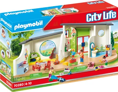 Produktbild von PLAYMOBIL City Life 70280 KiTa "Regenbogen"