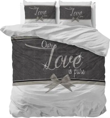 Image de Sleeptime Pure Love blanc 200 x 200/220 cm