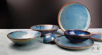 Zdjęcie produktu dla Talerze głębokie 23 cm, 4 sztuki, porcelana, do kuchni