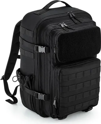 Produktbild von Bagbase - Rucksack "Molle Tactical", 35l RW8649 (Einheitsgröße) (Schwarz)
