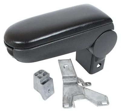 Immagine prodotto di Set braccioli VW Bora IN PELLE ECOLOGICA NERA + kit di montaggio