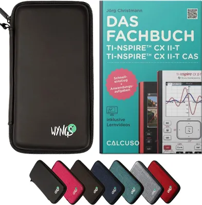 Produktbild von CALCUSO Zubehör Standardpaket Schwarz kompatibel für Grafikrechner TI Nspire CX II-T /CX II-T CAS