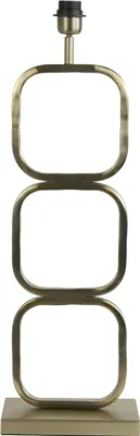 Image de Light & Living - lampe de table - Lutika - or - métal - luminaire individuel - E27 - 8302985