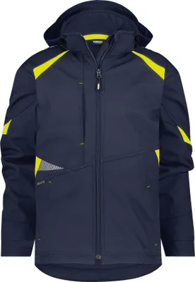 Produktbild von Dassy Jacke, NACHTBLAU/WARNGELB, Gr. XL