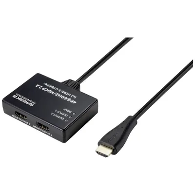 Produktbild von SpeaKa Professional SP-9443508 1+2 Port HDMI-Splitter Schwarz