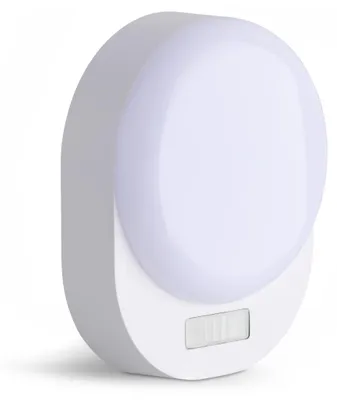 Obrázok produktu pre LED nočná lampička s pohybovým senzorom – napájanie na batérie, senzor súmraku