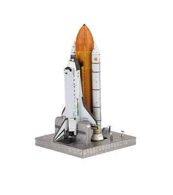 Zdjęcie produktu dla Fascinations Metal Earth Premium Series Space Shuttle Launch Kit Metalowe puzzle 3D, zestaw modelarski