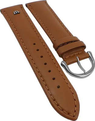 Produktbild von Maurice Lacroix Galant | Uhrenarmband 20mm Leder braun bombiert 19977S