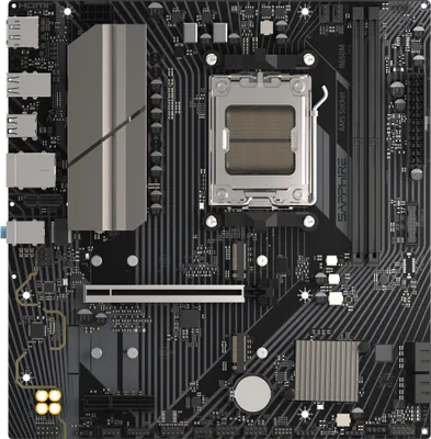 Produktbild von Sapphire B650M-E, AMD, Sockel AM5, AMD Ryzen 7000 Series, AMD Ryzen 8000 Series, AMD Ryzen 9000 Series, Sockel AM5, DDR5-SDRAM, 96 GB