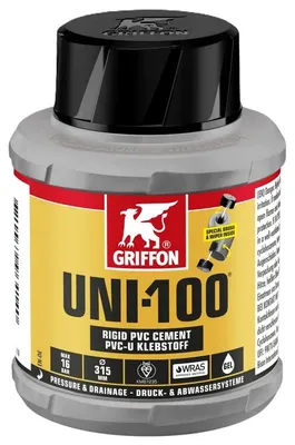 Produktbild von Griffon UNI-100 Kleber für PVC-Rohre 500 ml 6111041