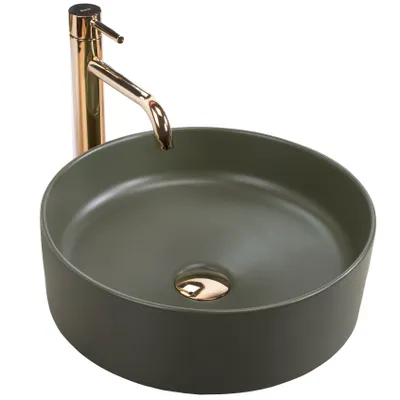 Produktbild von Rea Aufsatzwaschbecken Sami Green Matt