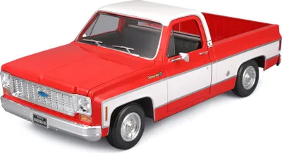 Zdjęcie produktu dla Maisto - 1974 Chevrolet C10 Cheyenne Super, czerwono-biały, 1:18