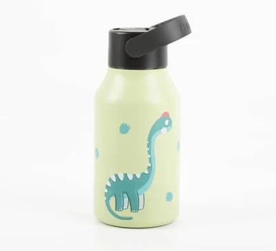 Image de Gourde Marta Munté Braquiosaurus verte de Runbott, 350 ml