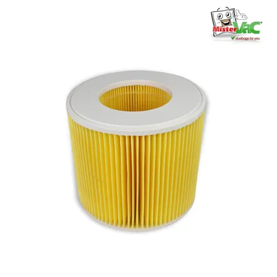Produktbild von MisterVac Lamellenfilter Ersatzfilter kompatibel mit Kärcher NT 48/1 TE,Professional