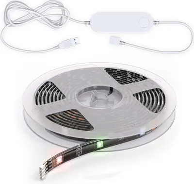 Produktbild von WiFi LED TV Band 2m USB Streifen Smart Home APP Lichtleiste RGB dimmbar Stripe