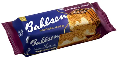 Produktbild von Bahlsen Winterkuchen à la Gebrannte Mandel 350g, KI-generiertes Bild