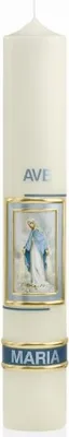 Produktbild von Marienkerze Ave Maria 500 x 80 mm