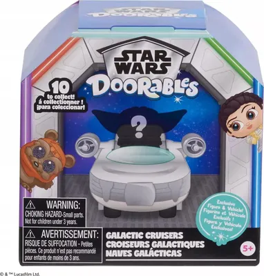 Zdjęcie produktu dla Disney JUP Doorables Star Wars - Galaktyczne pojazdy z minifigurkami