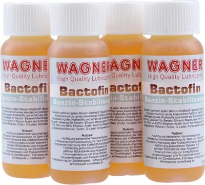 Produktbild von 4x100ml Wagner Bactofin Benzinstabilisator Tankrostschutz für 2- und 4-Takter