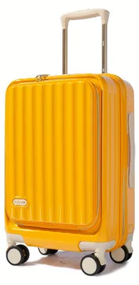 Immagine prodotto di Valigia - Valigia da viaggio - Bagaglio a mano - Trolley - Valigie - 20 pollici - Espandibile, con un'aggiunta del 25% di spazio