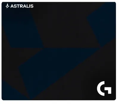 Produktbild von Logitech G640 Gaming-Mauspad 400x460 mm Große Gummierte Astralis Special Edition