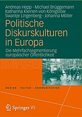 Immagine prodotto di Hepp, A: Politische Diskurskulturen in Europa