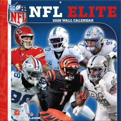 Produktbild von Turner NFL Elite NFL 30,5 x 30,5 cm Wandkalender 2026