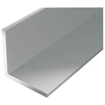 Obrázek produktu pro Úhelníkový profil hliníkový stříbrný 15x15x1 mm, 2 m