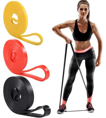 Immagine prodotto di Allenamento di forza con elastici, 3 dimensioni, elastici, per l'allenamento della forza