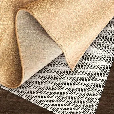 Produktbild von DigiRigi® Anti-Rutsch-Teppichunterlage 200 x 200 cm, PVC-Antirutschmatte 1 Stück – rutschfest, schützt Teppich, geeignet für Laminat, Fliesen, Parkett