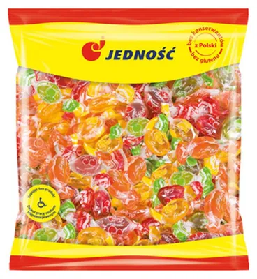 Obrázok produktu pre Jedność ovocné karamelky 1 kg