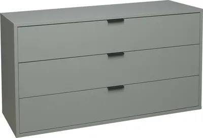 Produktbild von Kommode >Bonnie< in pine green matt lack - 119x67x45cm (BxHxT)