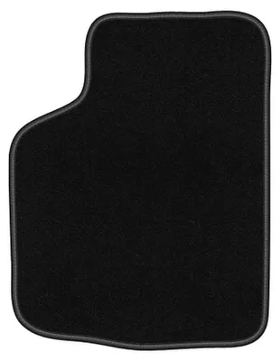 Produktbild von Fahrermatte Automatte Velours Schwarz für Volkswagen Golf I 1979-1993