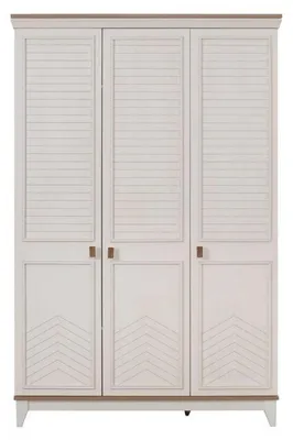 Image de Armoire pour enfants Armoire à vêtements Armoire en bois Blanc Moderne