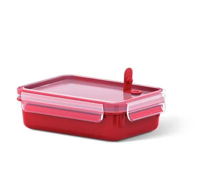 Immagine prodotto di emsa 517773 Contenitore per microonde CLIP & MICRO 1,0 litri rosso