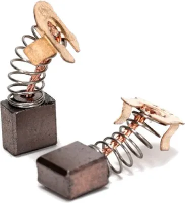 Produktbild von 2x Trade-Shop Bronzekohlen Kohlebürsten Schleifkohlen 7 x 10,8 x 11mm kompatibel mit Makita BHR261 BHR261T BHR261RDE BHR262 BHR262T AH2656 AH3666 AS3626