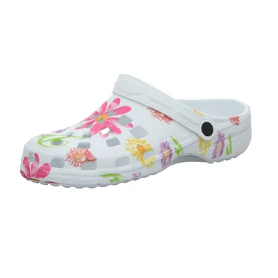 Produktbild von Sneakers Damen-Badeschuh Weiß mit Blumen, Farbe:weiß, EU Größe:39